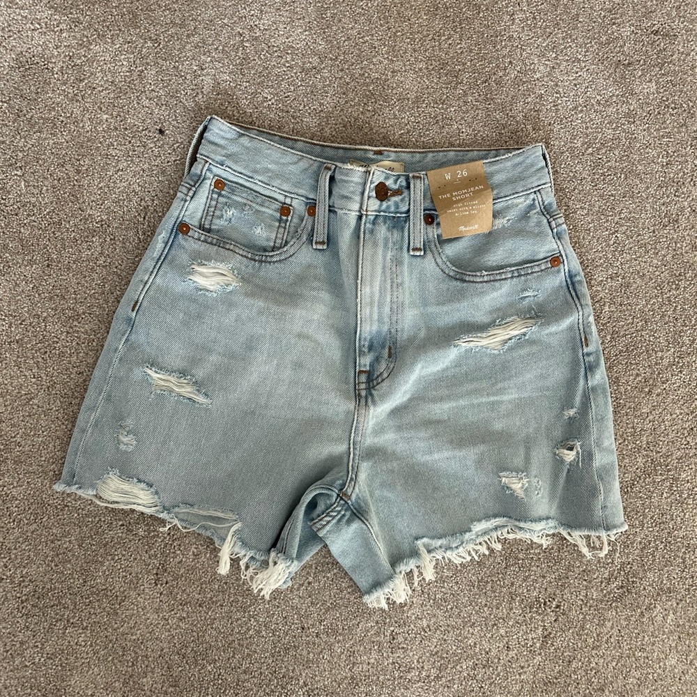 NWT Madewell The MomJean Short